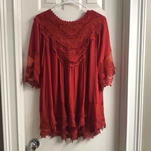 Pink blush small top